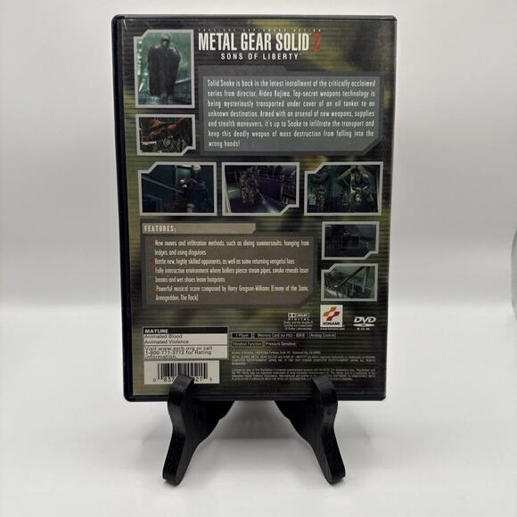 Metal Gear Solid 2: Sons of Liberty (Sony PlayStation 2, 2001) - Picture 2 of 4